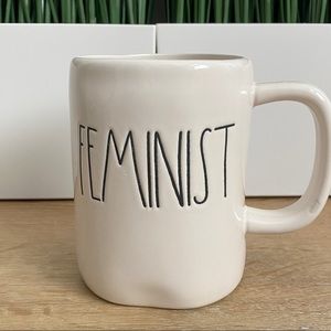 RAE DUNN Feminist Mug Ivory